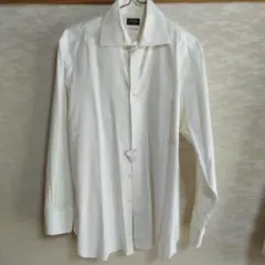 Conbrio ホワイト ドレスシャツ　メードインジャパン