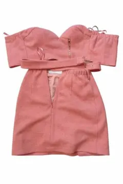 【新品タグ付き】JEWELS by sugar セットアップ ドレス ピンク