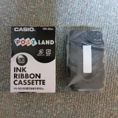 新品未使用　カシオ　ポストランド　 NR-40BK インクリボンカセット 黒