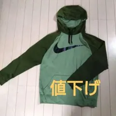Nike Dri-FIT パーカー Mサイズ オリーブグリーン