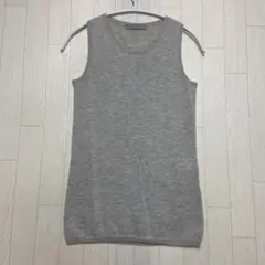 theory luxe タンクトップ カシミヤ100% グレーのサムネイル