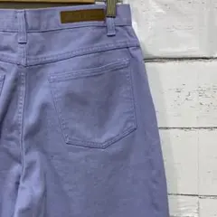 デニムパンツ　パープル　W29 L27 11