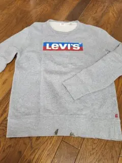 Levi's グレー スウェット トレーナー Sのサムネイル