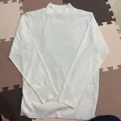 薄手セーター　白