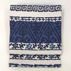 専用帯9006 ●高級 麻 本場琉球 藍型 夏帯 全通 名古屋仕立て 名古屋帯 帯9006 ○高級 麻 本場琉球 藍型 夏帯 全通 名古屋仕立て 名古屋帯
