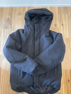 無印良品　防風撥水中わたフードジャケット