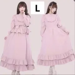 新品タグ付き 皆方由衣 しまむら スカート ピンク Lのサムネイル