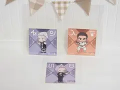 ✽HUNTER×HUNTER✽　ゼノ・ズシ・サトツ　銀だこ　ステッカー　シール