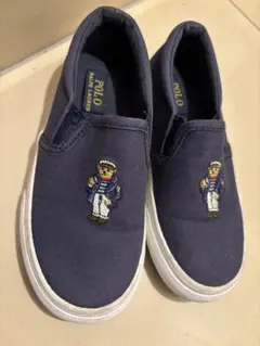POLO RALPH LAUREN ポロベア スリッポン ネイビー　18cm