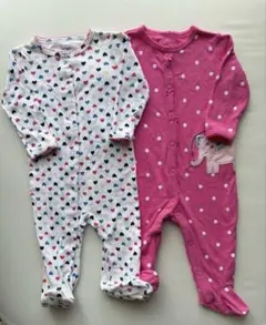carters ロンパース・カバーオール2点セット