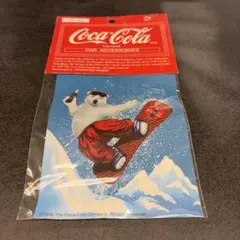 ●コカコーラ●ホッキョクグマ スノーボード ステッカー