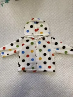 babyGap フード付きドット柄アウター