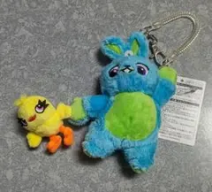 新品未使用　ディズニー　トイストーリー　ダッキー&バニー　ぬいぐるみチャーム