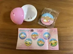 【新品未開封】シナモロール　くら寿司　缶バッジ　モカ