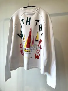 SCOTCH & SODA スコッチアンドソーダ　白　トレーナー　スウェット