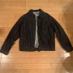 comoli デニムジャケット ブラックエクリュ 先染めブラック COMOLI (コモリ) デニム ジャケット