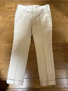 ビジカジスタイル　VISARUNOビサルノ アイボリースラックス
