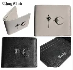 Thug Club 二つ折り財布 ブラック サグクラブ - メルカリ