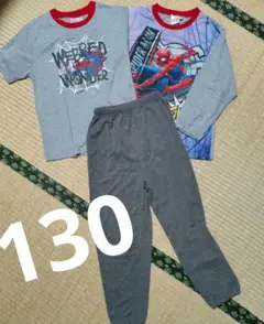 スパイダーマン パジャマセット 130サイズ