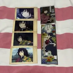 鬼滅の刃 冨岡 義勇 ぱしゃこれ ウエハース カード ロングステッカー