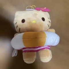 日焼けキティ　　マスコットキーホルダー