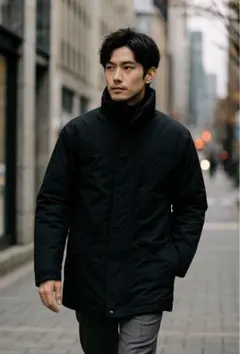 美品　ポロバイラルフローレン　ダウンジャケット　M ブラック系