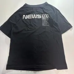 F3 NEWS 1000 KIRIN-SEAGRAM Tシャツ ブラック