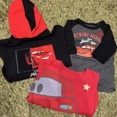 カーズ ライトニング・マックイーン トレーナー＆長袖3点セット