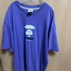 AAPE BY A BATHING APE Tシャツ パープル Mのサムネイル