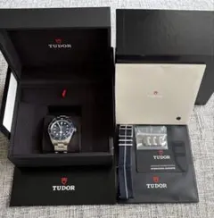 TUDORブラックベイプロ ref79470 社外ブレス 純正バックル付属品完備 