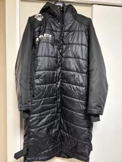 ATHLETA ダウンベンチコート M 黒