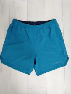 patagonia ショートパンツ M 青