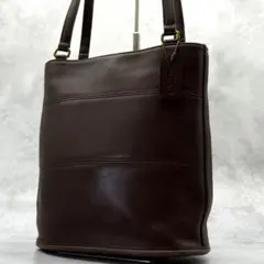 COACH オールドコーチ トートバッグ レザー ブラウン 肩掛け ショルダー
