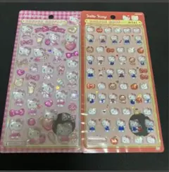 正規品　 ボンボンドロップシール　キティ ピンク 赤 サンリオ mini