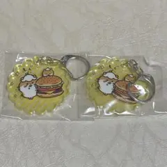 新品未開封 ナガノのくま × サンリオ キーホルダー2点セット ちいかわ