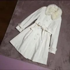 コート　レディース　フェイクファー　CECIL McBEE
