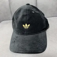 adidas アディダス キャップ（ベロア） 　フリーサイズ