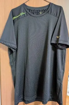 ミズノプロ 半袖Tシャツ ブラック 2XOのサムネイル