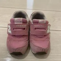 new balance ピンク スニーカー 16cm