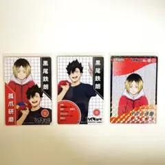 ハイキュー!! きゃらくたぶるカードグミ Vol.5 音駒3枚
