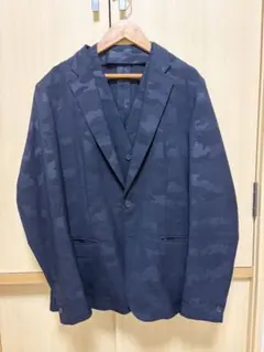 UNITED ARROWS ジャケット　ベスト　セット　紺のサムネイル
