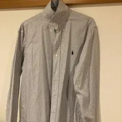 ポロ・ラルフ・ローレン チェック柄シャツ M
