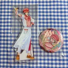 にじさんじ 赤城ウェン アクリルスタンド 缶バッジ セット マリオンクレープのサムネイル