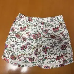 GapKids 花柄ハーフパンツ 155cm
