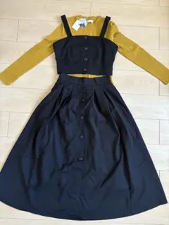 earth music&ecology セットアップ ジャンパースカート