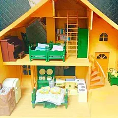 シルバニア 赤い屋根の大きなお家