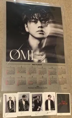 OMI 登坂広臣 omiタワレココラボカフェ トレカ ポストカード　7点セット