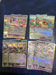 テラスタルフェスex28枚セットイーブイ進化多数ニンフィア ブラッキー
