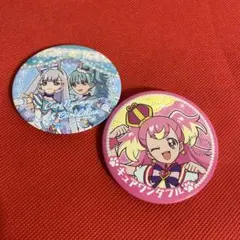 わんだふるぷりきゅあ！感謝祭 缶バッジ キュアワンダフル&キュア