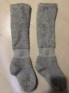 オカモト　靴下サプリ　まるでこたつソックス　グレー　　23〜25cm